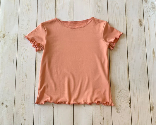 Peach S/S Shirt/Yoga Baby
