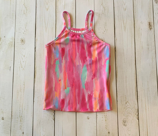 Spring Tie Dye Razor Back Tank/Yoga Baby