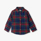 Boy Plaid Button Down Shirt/Hatley
