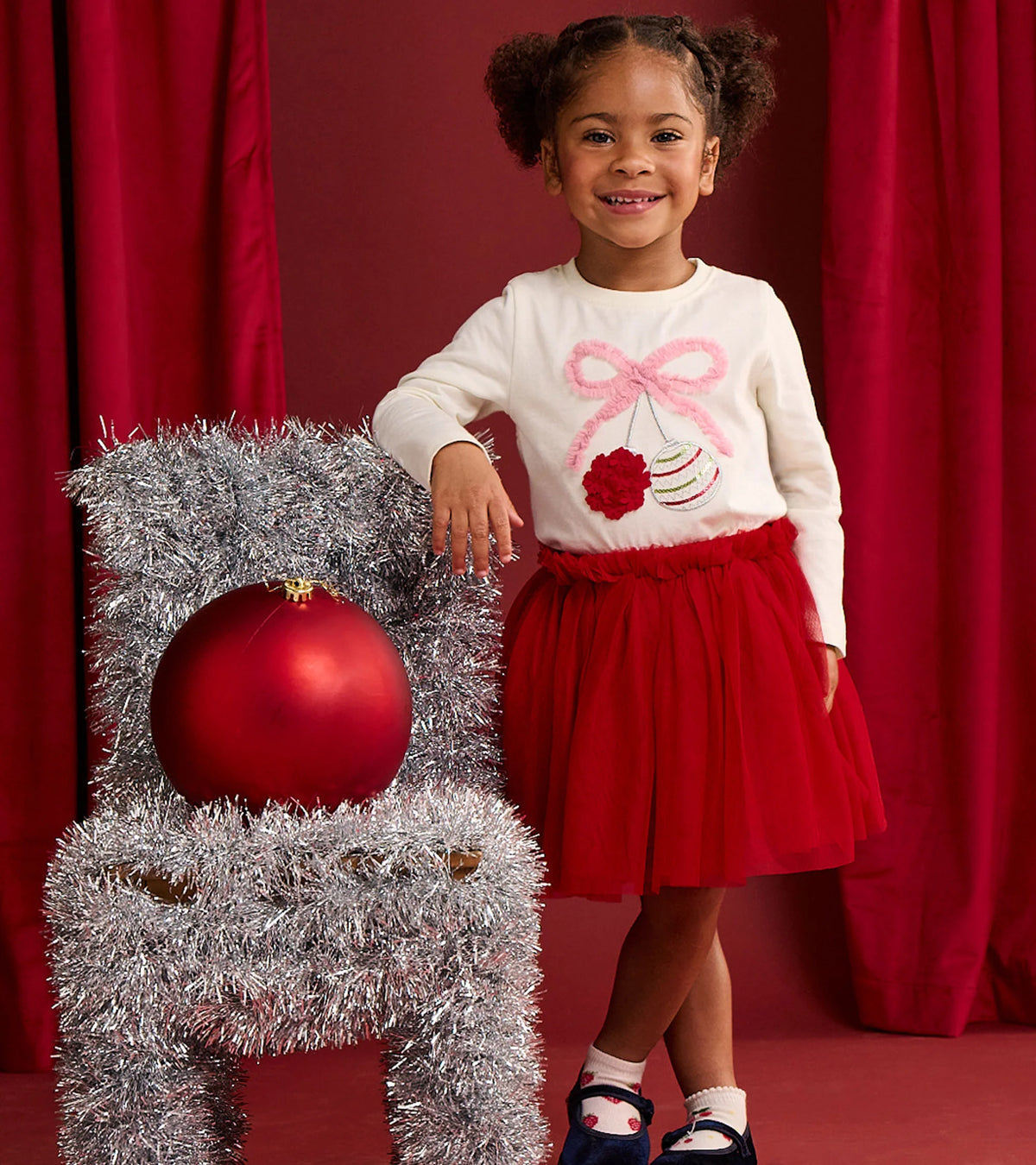 Ornament Bow Top/Hatley