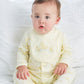 Little Ducks Footed PJ and Bib/Little Me