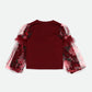Lila Tulle Sleeve Top/Angels Face