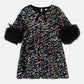 Meryl Ruffle Sleeves Sequin Dress/Angels Face