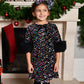 Meryl Ruffle Sleeves Sequin Dress/Angels Face