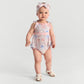 Agatha Bubble Romper/Posh Peanut