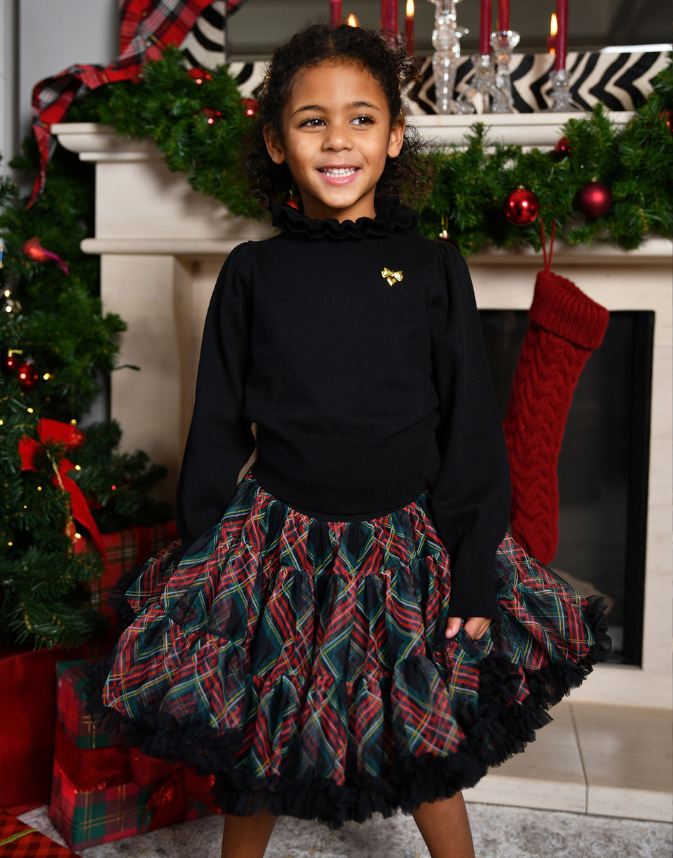 Pixie Tartan Tutu/Angels Face