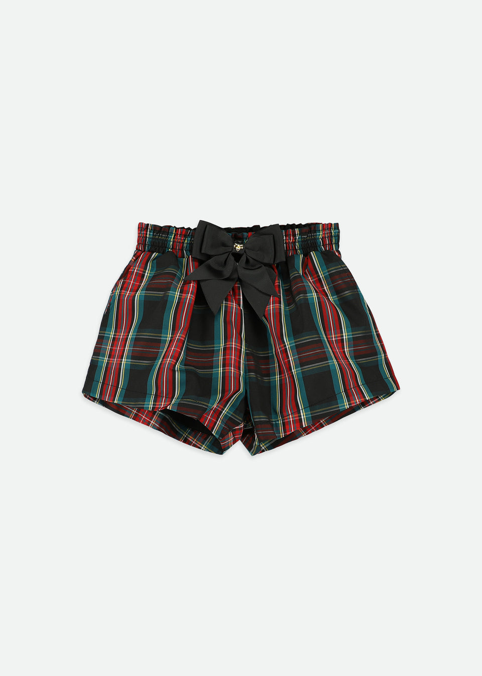 Ruthie Tartan Shorts/Angels Face