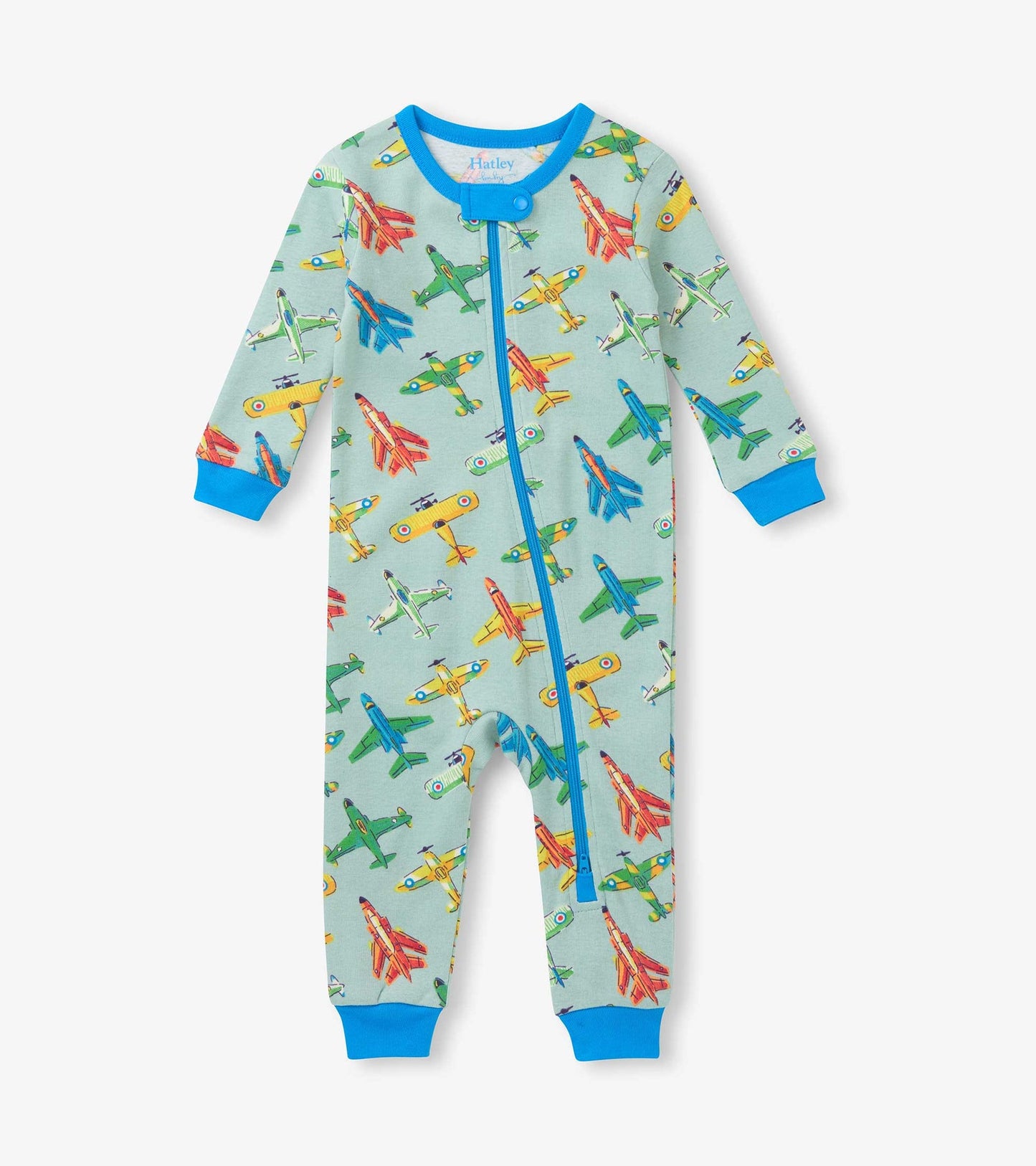 Vintage Aircrafts Cotton Sleeper/Hatley
