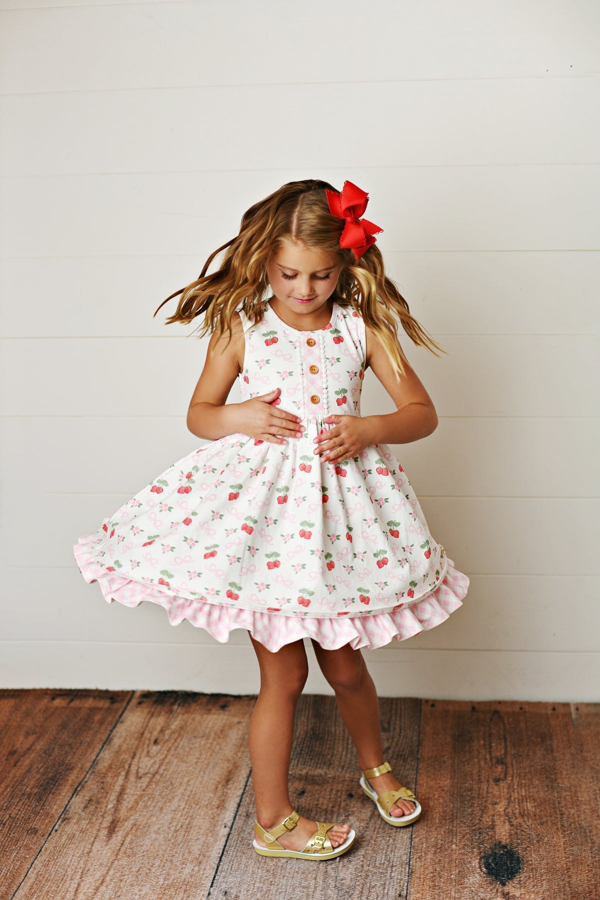 Strawberry Bliss Dress/Swoon Baby
