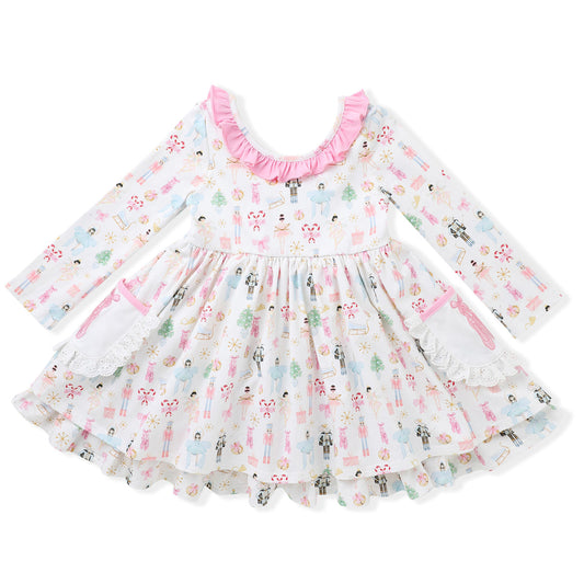 Nutcracker Embroidery Dress/Swoon Baby