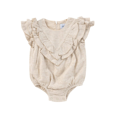 Linen Ruffle Bubble/Kipp