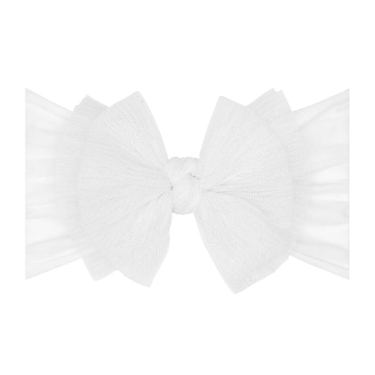 Tulle Pleated White