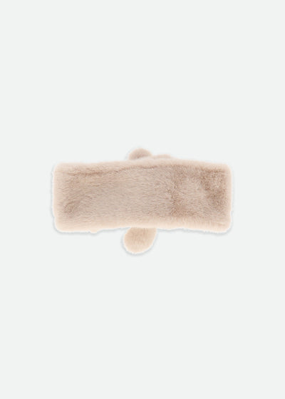 Ted Fur Scarf/Angels Face