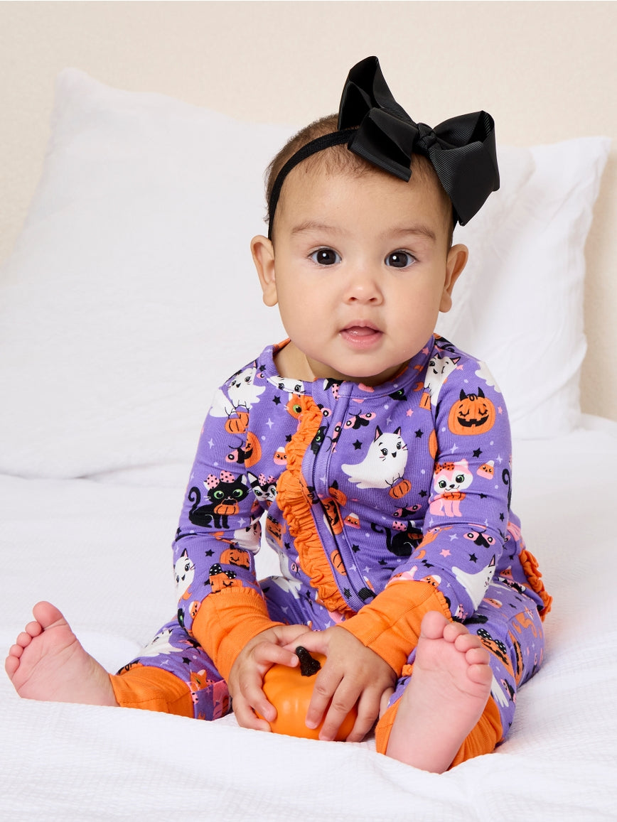 Boo-tiful Kittens Convertible PJ/Ruffle Butts