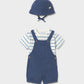3 Pc Dungaree Overall Set/Mayoral