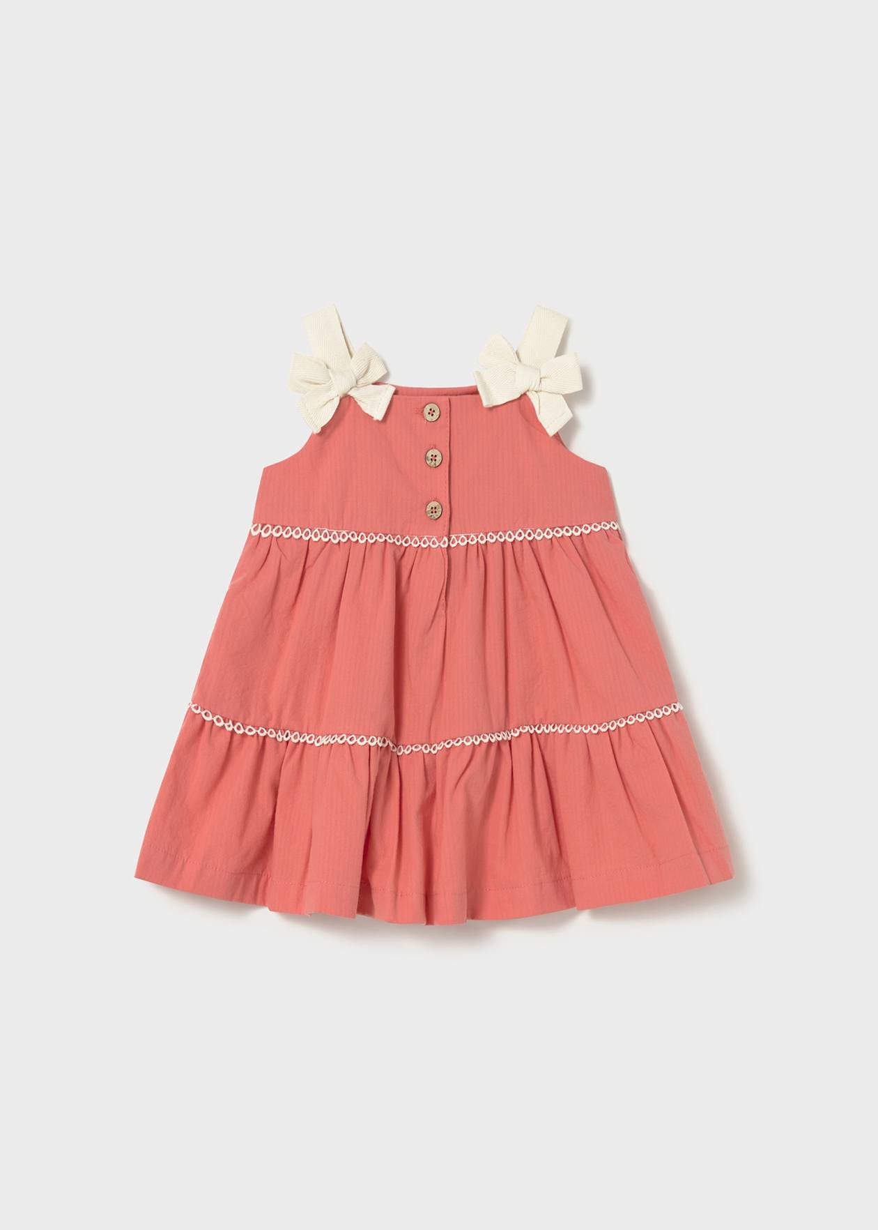 Baby Bow-Strap Dress/Mayoral