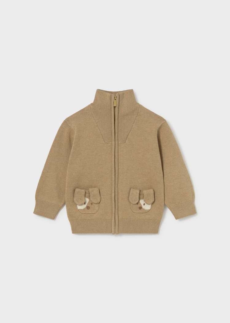 Knit Zip-Up Sweatshirt/Mayoral