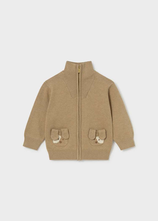 Knit Zip-Up Sweatshirt/Mayoral