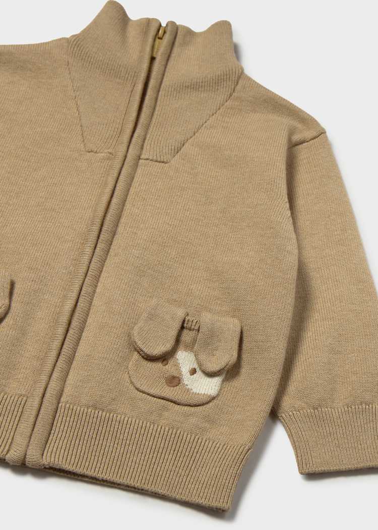 Knit Zip-Up Sweatshirt/Mayoral