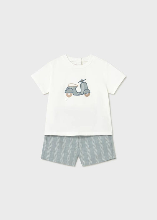 Baby Linen Short Set/Mayoral