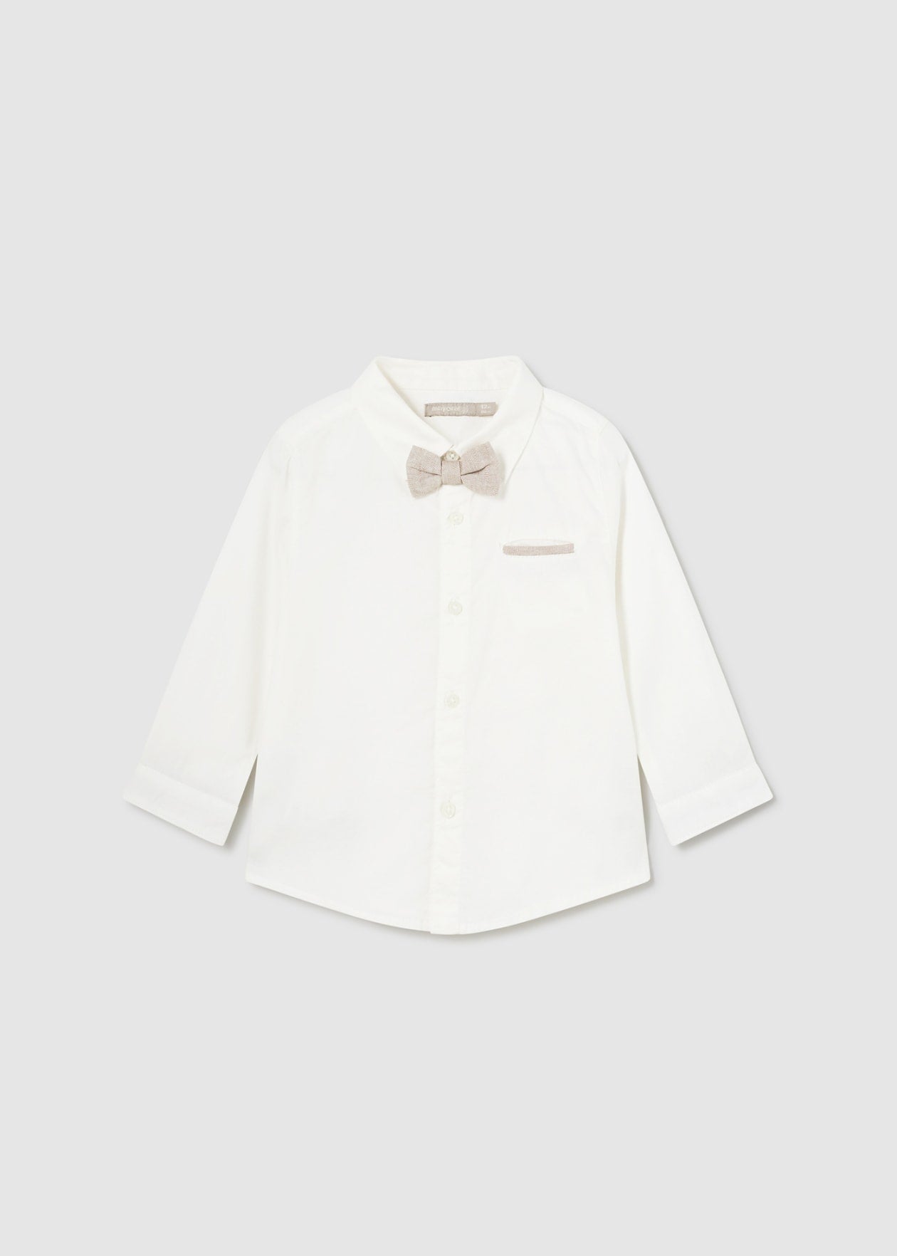 Baby Shirt and Bowtie/Mayoral