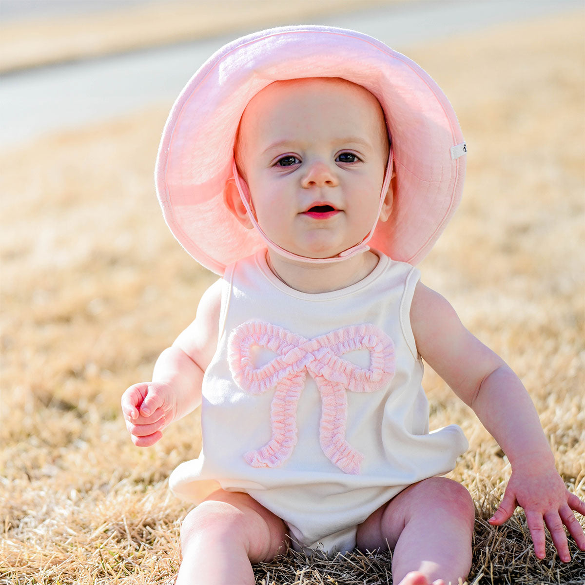 Ruffle Bow Bubble/oh baby