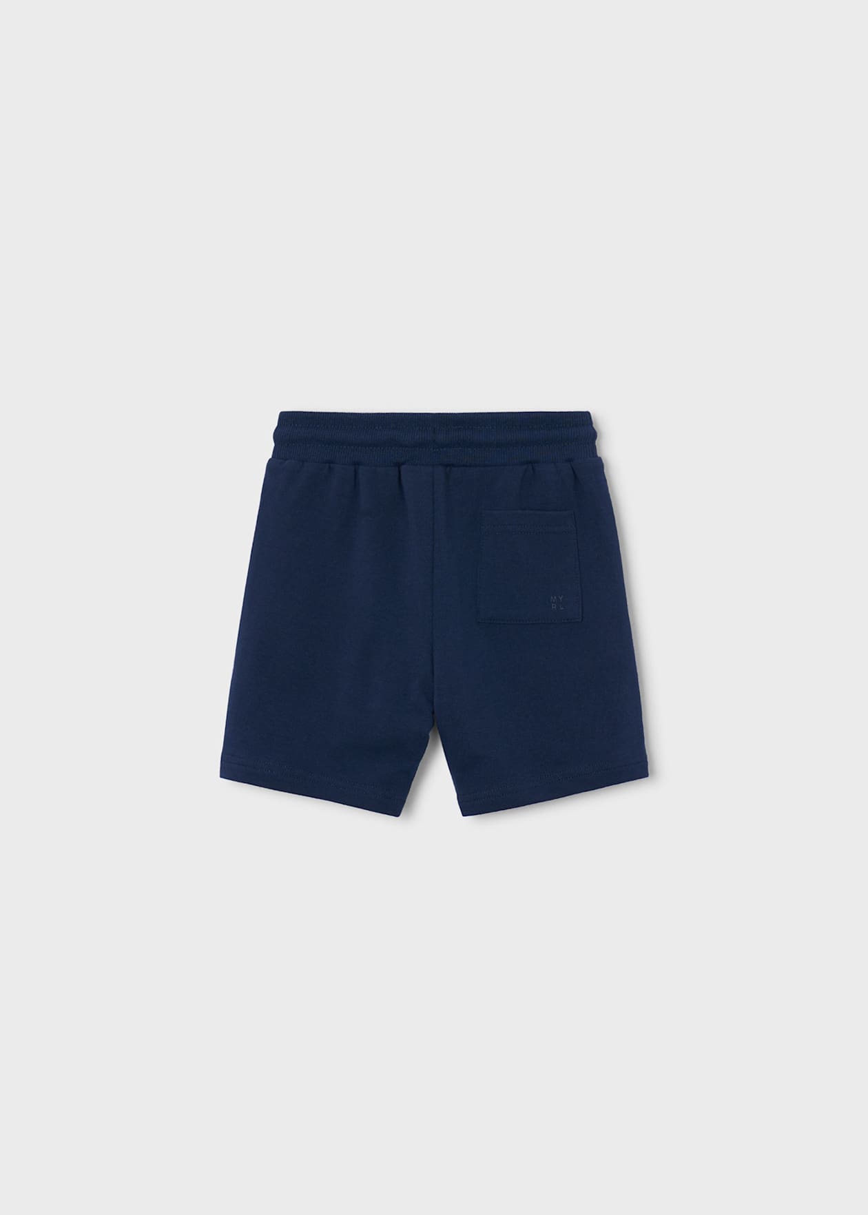 Boy Navy Fleece Shorts/Mayoral