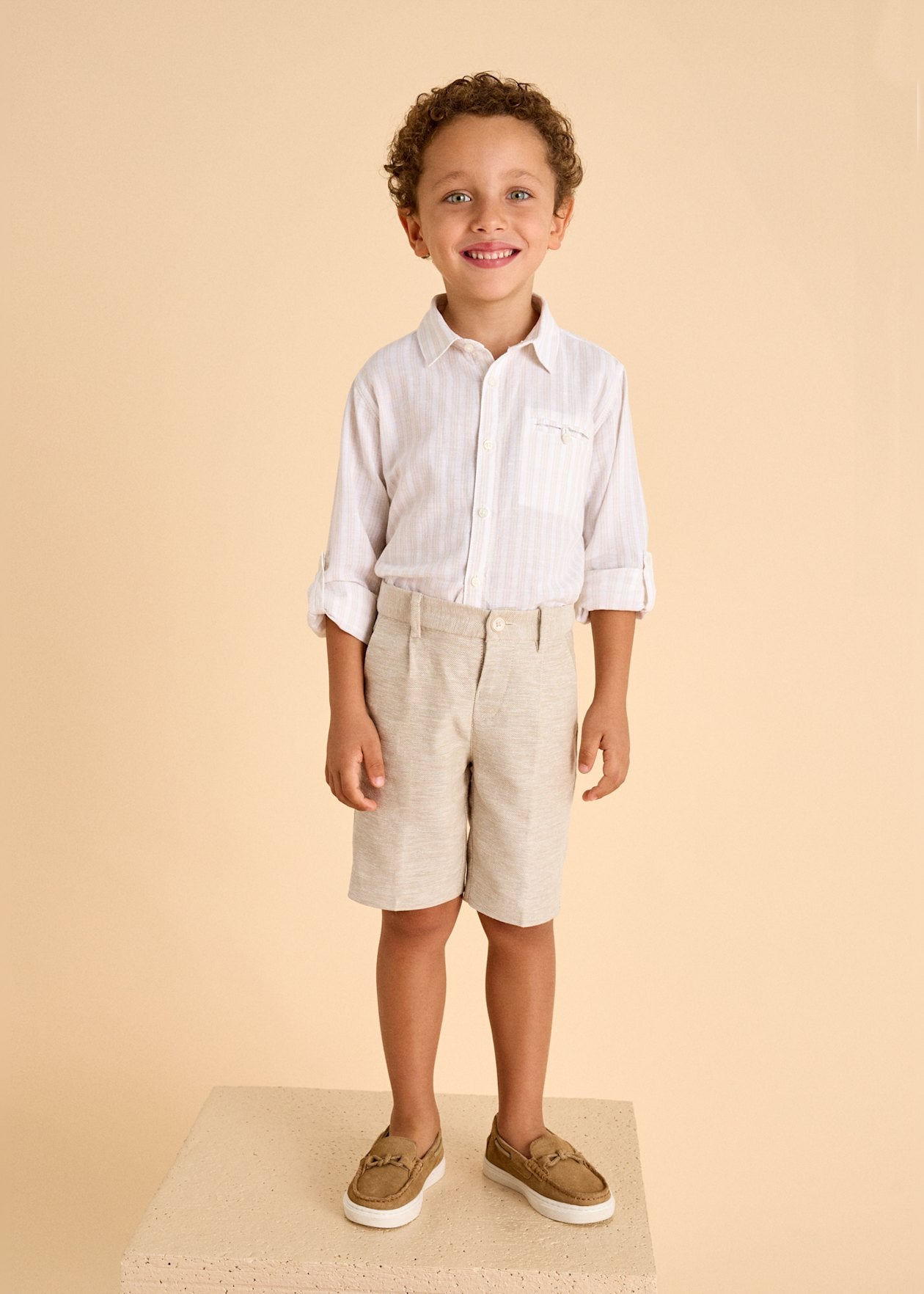 Linen Dress Shorts/Mayoral