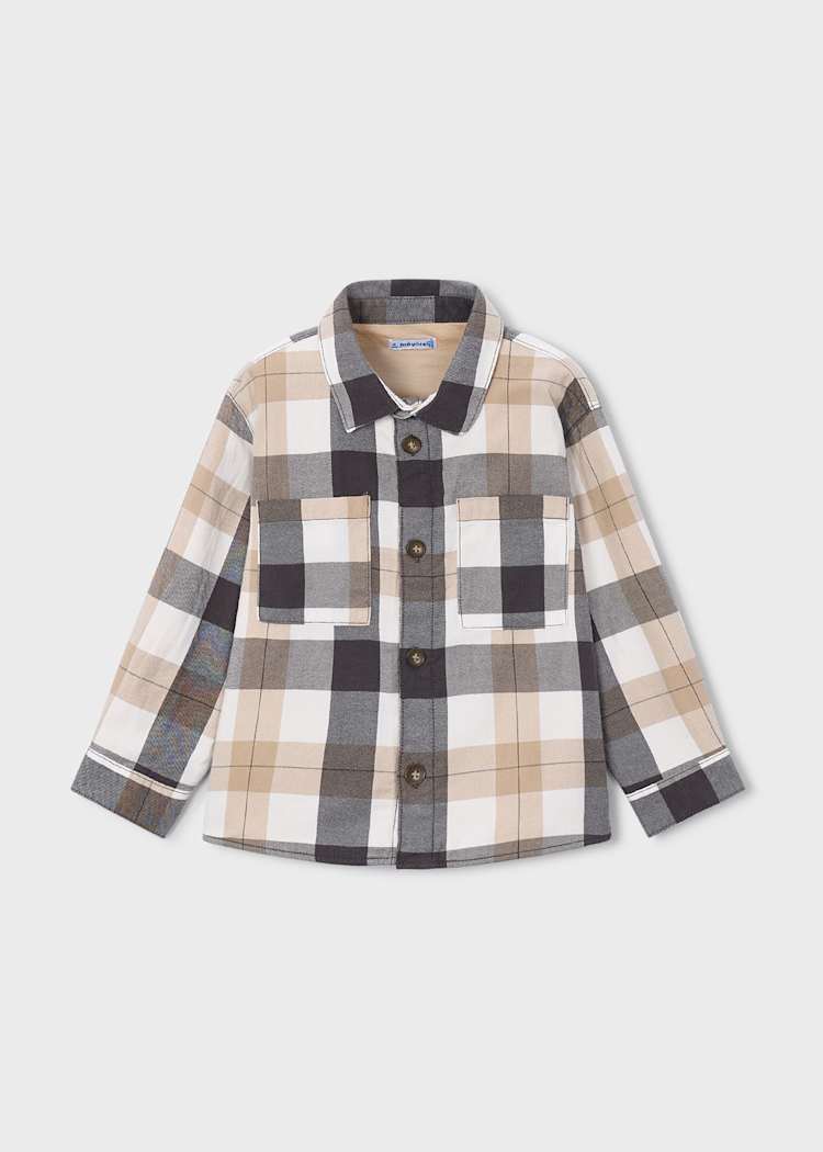 Boy Plaid Overshirt/Mayoral