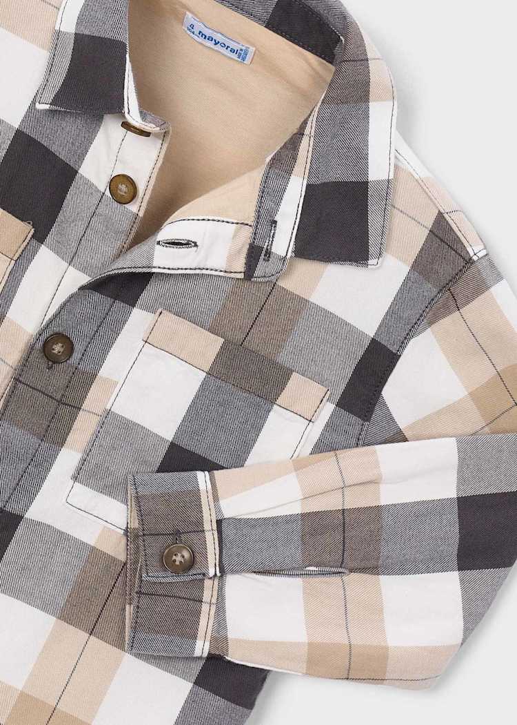 Boy Plaid Overshirt/Mayoral