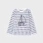 Sailboat Printed T-Shirt/Mayoral