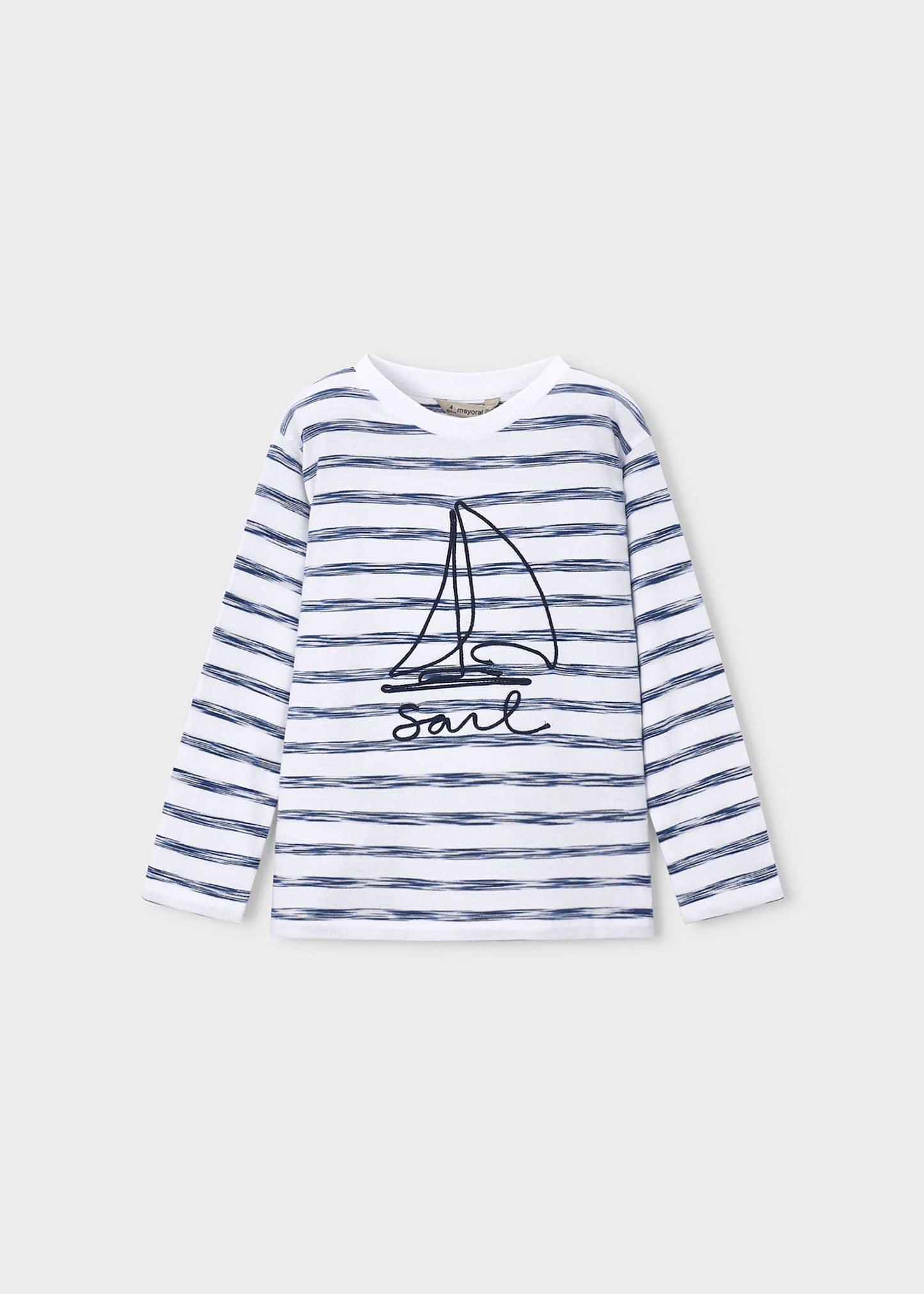 Sailboat Printed T-Shirt/Mayoral