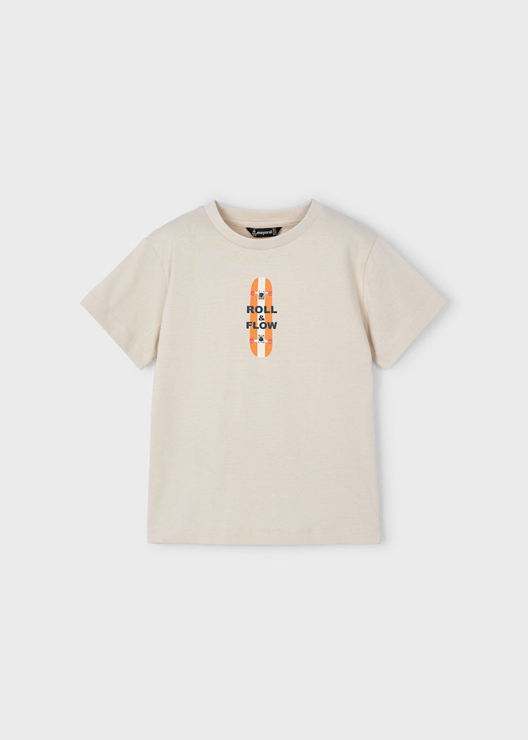 Skateboard Print T-Shirt/Mayoral