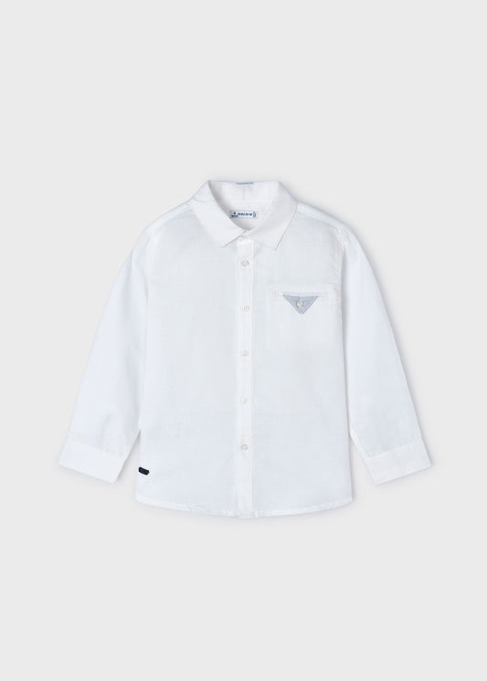 L/S Boy Linen Shirt/Mayoral