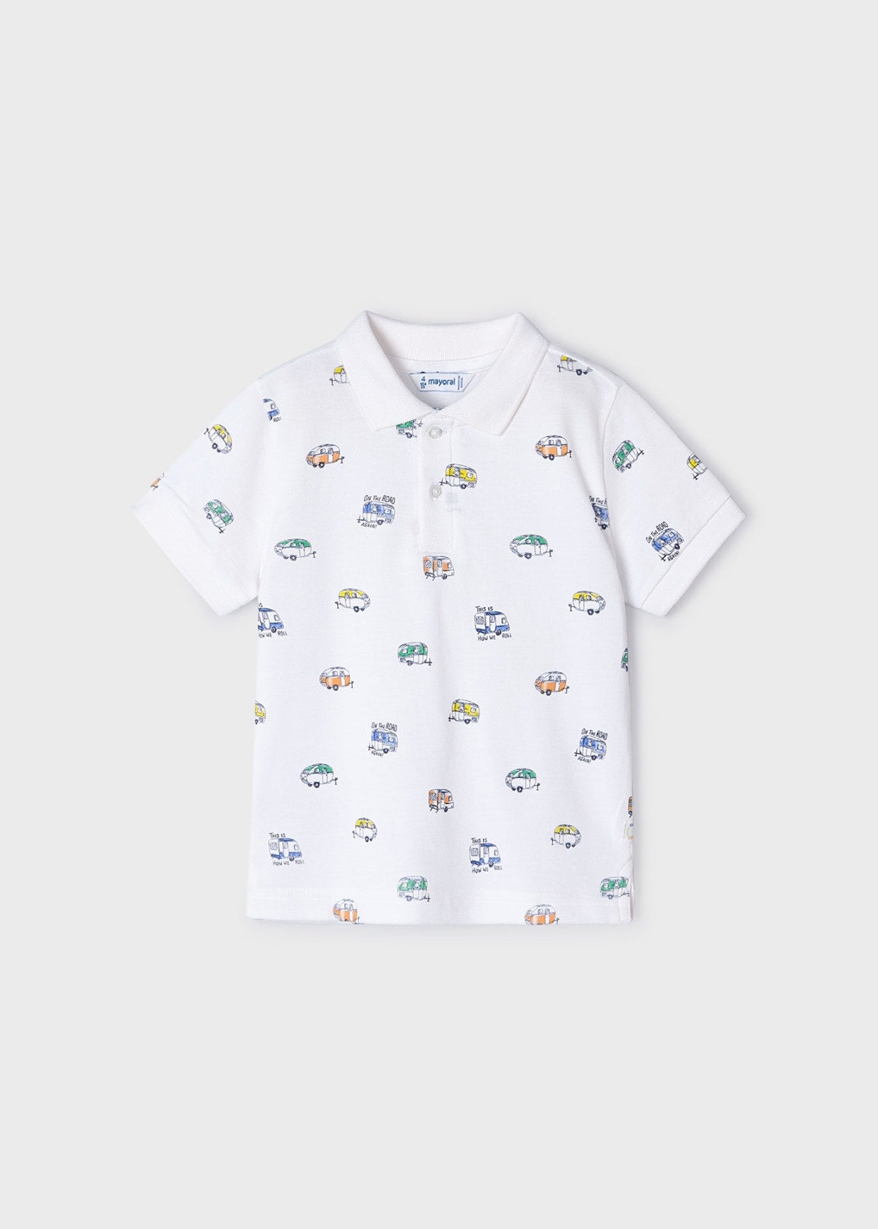 S/S Printed Polo Shirt/Mayoral