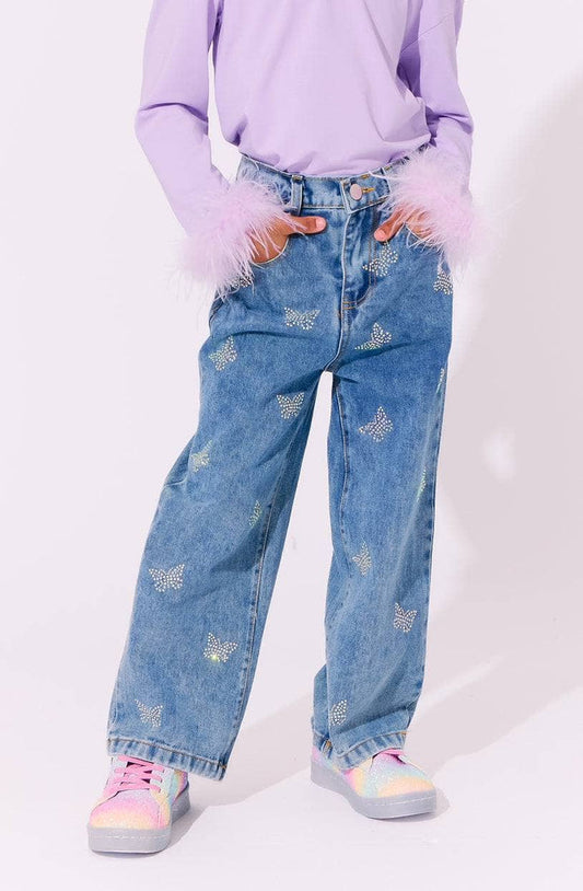 Crystal Butterfly Jeans/Lola & the Boys