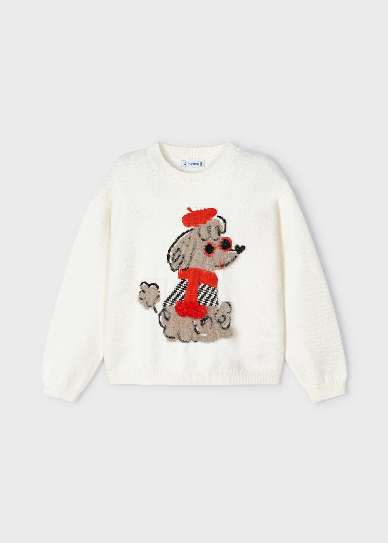 Cream Poodle Sweater/4306/Mayoral
