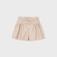 Faux Leather Shorts/Mayoral