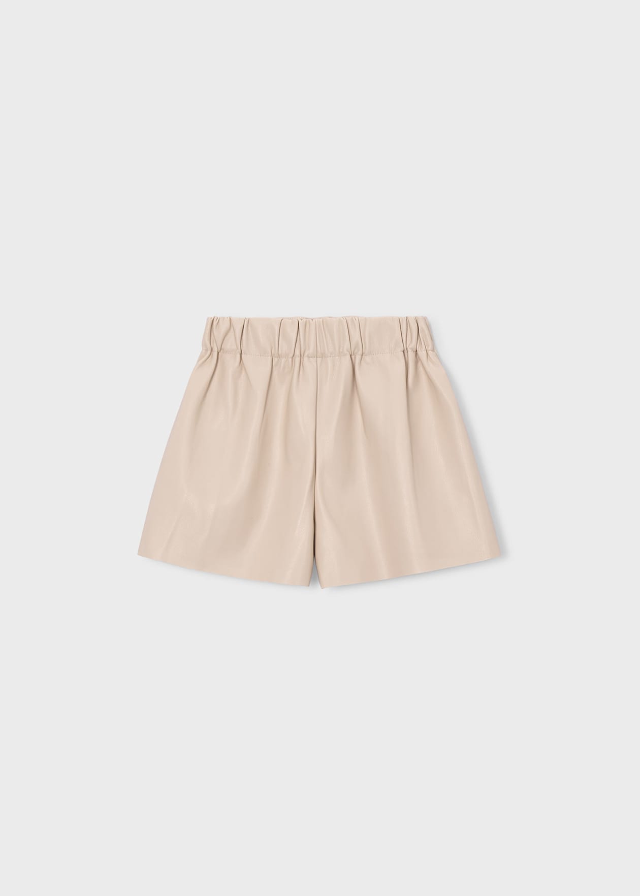 Faux Leather Shorts/Mayoral