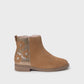 Flowers Suede Ankle Boot/Mayoral