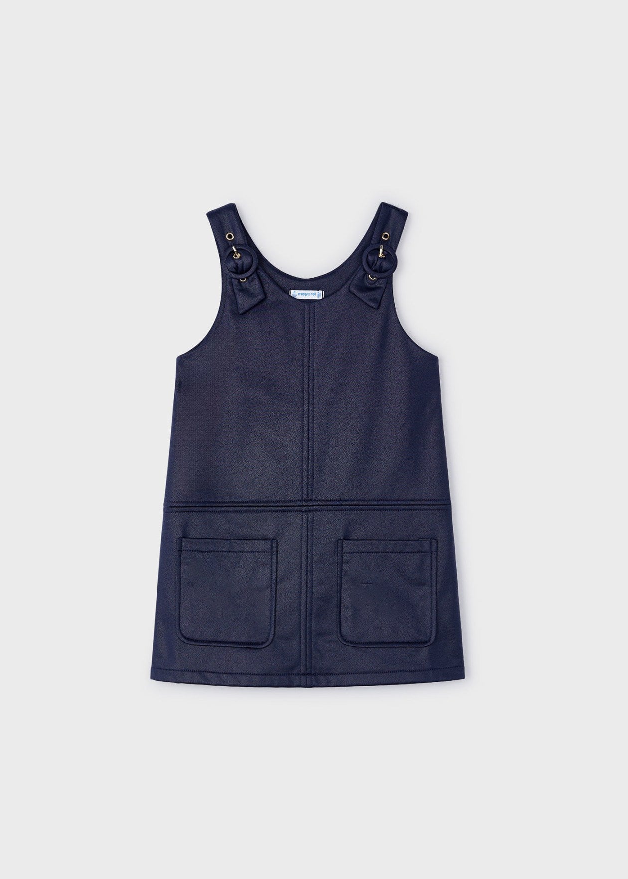 Knit Pinafore and L/S Polo/Mayoral