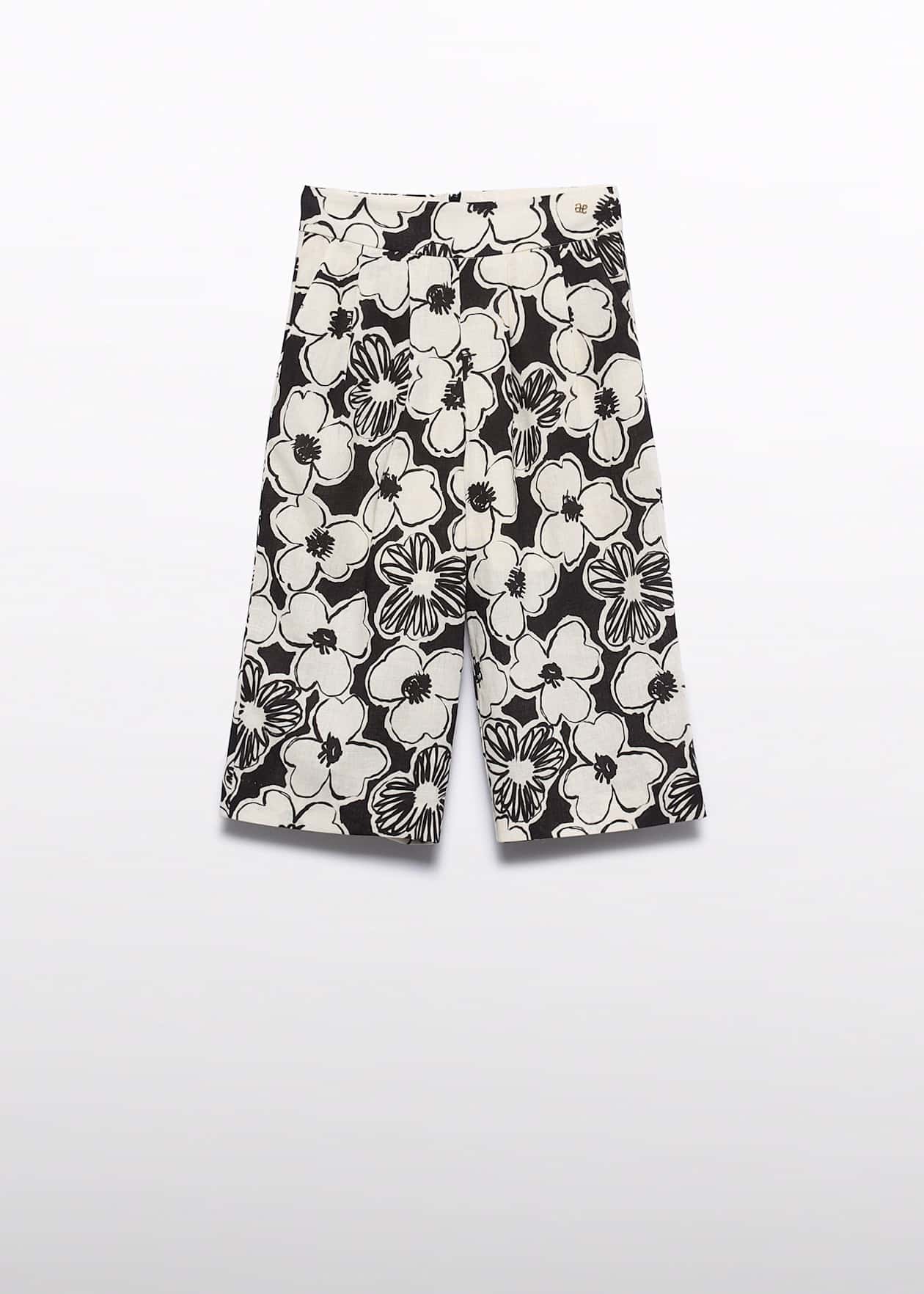 Printed Culotte Pants/Abel & Lula