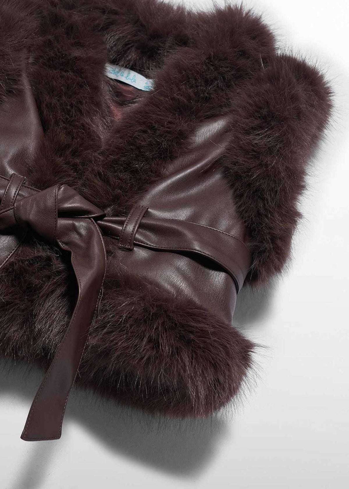 Faux-Fur Padded Vest/Abel & Lula