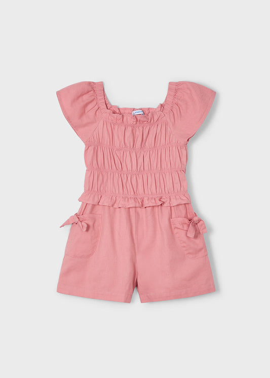 Ruched Romper/Mayoral