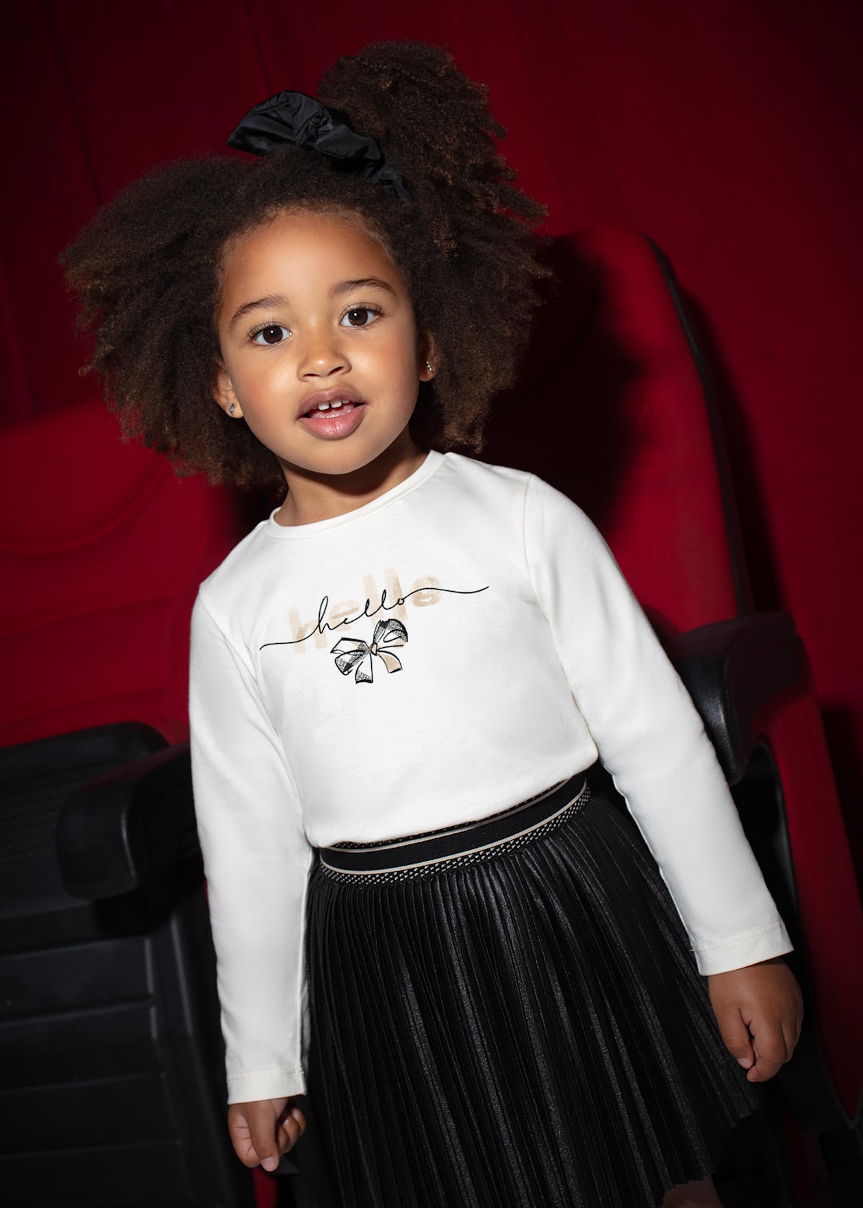 Girl Bow L/S T-Shirt 4008/Mayoral