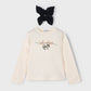Girl Bow L/S T-Shirt 4008/Mayoral