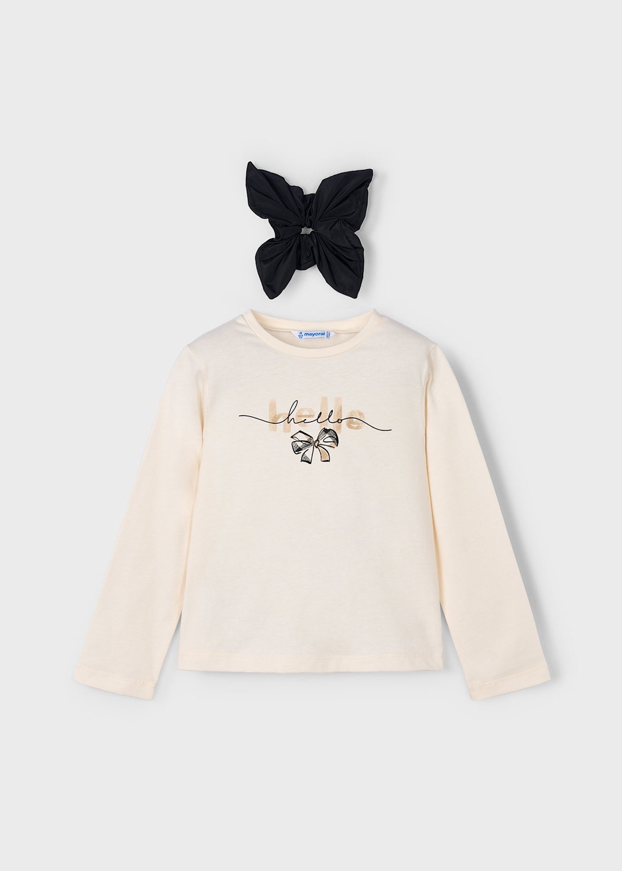 Girl Bow L/S T-Shirt 4008/Mayoral