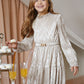 Pleated Knit Dress/Abel & Lula