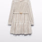 Pleated Knit Dress/Abel & Lula