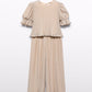 Pleated Knit Trouser Set/Abel & Lula